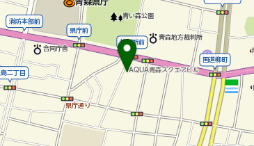HIS 地域創生チーム 青森オフィスの地図画像