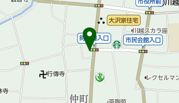 cocoro(ココロ) 川越店の地図画像