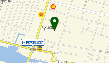 乙部公園の地図画像