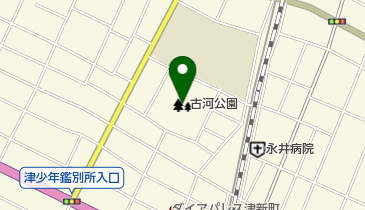 古河公園の地図画像
