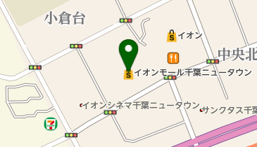 UQスポット イオンモール千葉ニュータウン店の地図画像