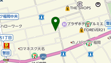 DAIMYO SOFTCREAM 福岡店の地図画像