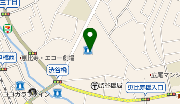 恵比寿プライムスクエアタワーの地図画像