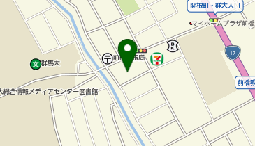 グループホームなでしこの地図画像