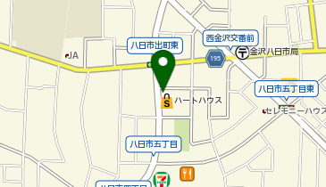 ハートハウス お料理教室の地図画像