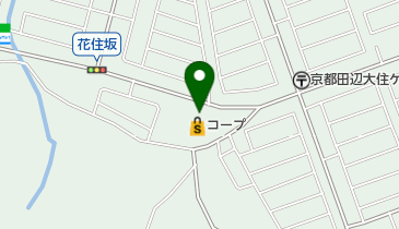 カーニバルクリーニング コープ京田辺店の地図画像