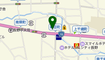 ギャラリープラザ長野の地図画像