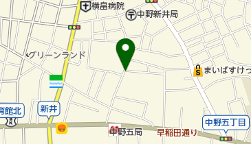 PAPABUBBLE(パパブブレ) 中野店の地図画像