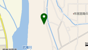 武庫川髭の渡しコスモス園の地図画像