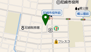 琴浦館の地図画像