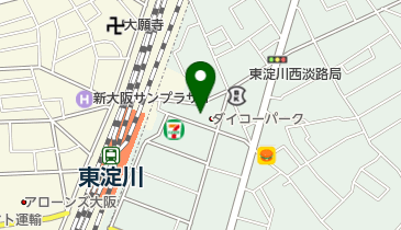 酒肴や鯔背の地図画像