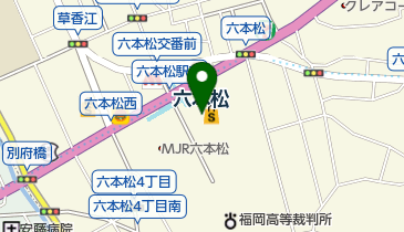 SJR六本松の地図画像