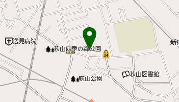 高砂学生会館の地図画像