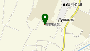 田沢記念館の地図画像