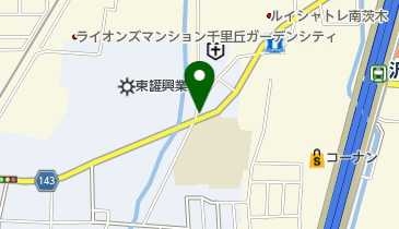 KBCデンキチェーン 千里丘店の地図画像