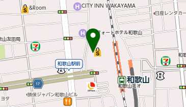 帽子屋kizuna(キズナ) 和歌山MIO店の地図画像