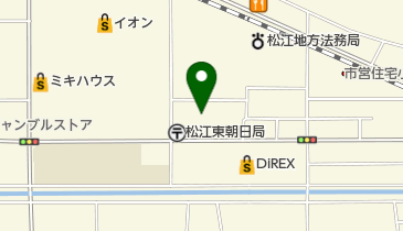 立正佼成会 松江教会の地図画像