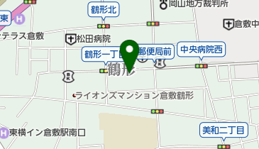 倉敷ぎょうざ 倉敷鶴形営業所の地図画像