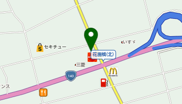 ドラッグストア イチワタ 花園インター店の地図画像