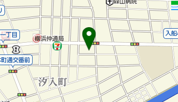 赤帽オクト運送の地図画像