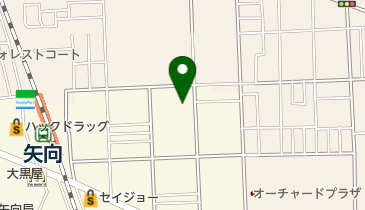 赤帽アセンブル運送の地図画像