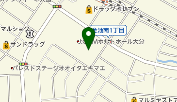 大分市桜ケ丘保育所の地図画像