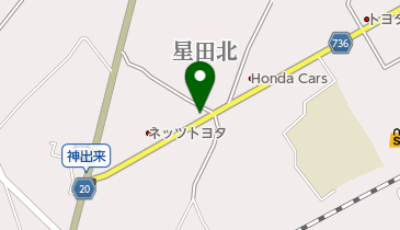 交野典礼会館の地図画像
