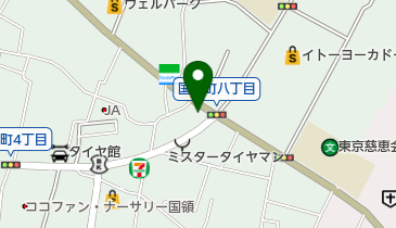 デニーズ調布店の地図画像