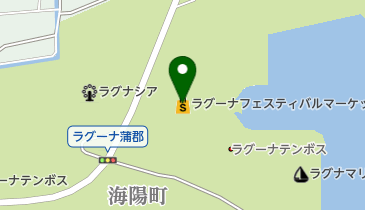 VALORE(バルーレ) ラグーナ蒲郡店の地図画像