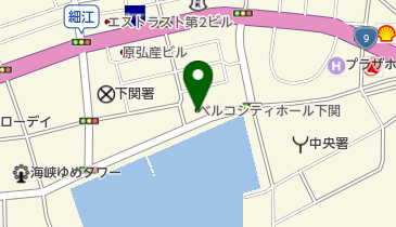Bellco(ベルコ) シティホール下関の地図画像