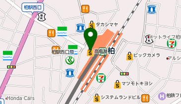 柏高島屋ステーションモールの地図画像