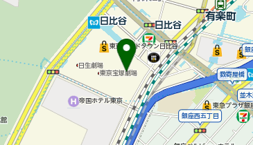 きもの都粋 日比谷シャンテ店の地図画像