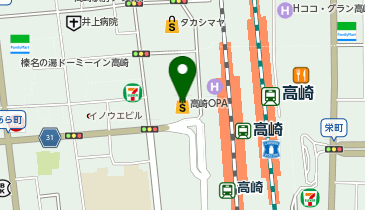 高崎じまん 高崎オーパ店の地図画像