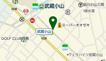 洋麺屋五右衛門 武蔵小山店の地図画像