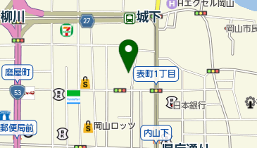 岡山映画鑑賞会の地図画像