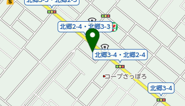 誠髪 北郷店の地図画像