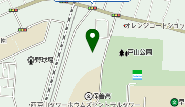 ラ・トゥール新宿ガーデンの地図画像