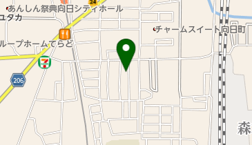 healing&totalcare(ヒーリングアンドトータルケア) 琉球の月の地図画像