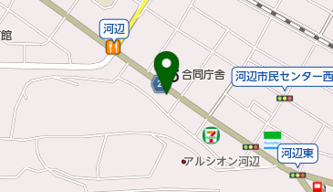 伝説のすた丼屋 青梅河辺店の地図画像