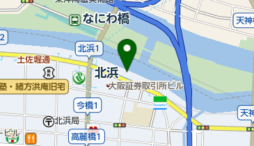 oxymoron(オクシモロン) 北浜の地図画像