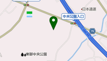 東御中央公園マレットゴルフコースの地図画像