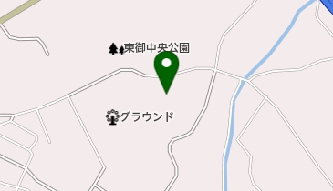 東御中央公園第二体育館の地図画像