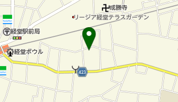 経堂めぐみ教会の地図画像