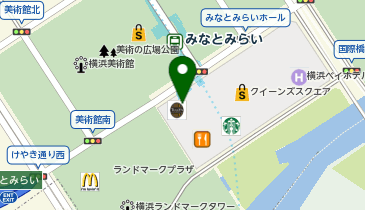 happily photo studio(ハッピリー フォト スタジオ) みなとみらい東急スクエア店の地図画像