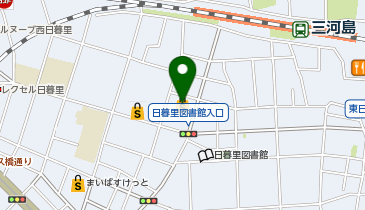 どらっぐぱぱす 西日暮里店の地図画像