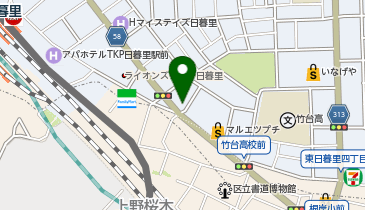 ぱぱす薬局 東日暮里店の地図画像