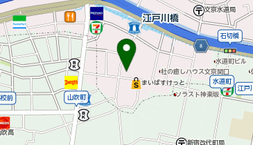 ぱぱす薬局 江戸川橋店の地図画像