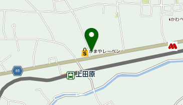 ガッツレンタカー 上田店の地図画像