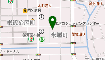 まちなか交流スペース みんなの学校の地図画像