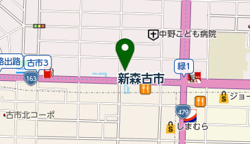 ホットヨガスタジオLAVA(ラヴァ) 新森古市店の地図画像